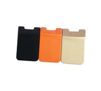 SHINEOFI 3pezzi Custodia Per Telefono Adesiva Supporto Per Cellulare Portafoglio Ultra Sottile Tasca Posteriore Per Telefono Resistente e Riutilizzabile