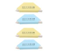 SHINEOFI 4 gomme da disegno: gomme flessibili multi-angolo per schizzi e bozze di dettagli fini - cancelleria portatile per schizzi per studenti e appassionati d'arte