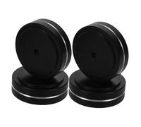 SHINEOFI 4 Pezzi Antivibranti per Audio Isolanti per Amplificatori Cd Player e Computer Assorbimento Urti e Antiscivolo Design Compatto e Facile Installazione