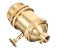 SHINEOFI 4 Pezzi Portalampada Vintage Attacco e Accensione per Lampade Sospese Te in Stile Retrò