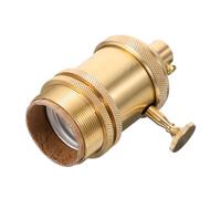 SHINEOFI 4 Pezzi Portalampada Vintage Interruttore Decorativa per Te Illuminazione Sospesa e Lampade Design Industriale e Antico Facile Installazione e Uso Pratico