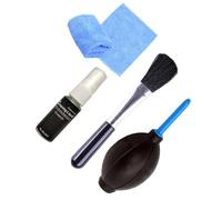 SHINEOFI 4 Pezzi Spazzola Elettronica Pulita Gadget Kit Spray Per Schermo Computer Prodotti Per La Pulizia Salviette Dello Schermo Pulitore Dello Schermo Black