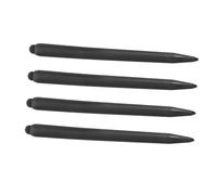 SHINEOFI 4 Pezzi Stilo penna per scrivere sullo schermo della lavagna pratici pennarelli penne capacitive per lavagna bianca penna capacitiva universale AbS Black