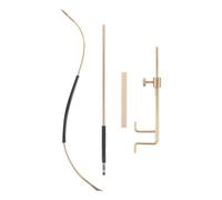 SHINEOFI 4 Pezzi Strumento Professionale per Installazione Posta Sonora Violino Regolatore Preciso con Gancio Recuperatore per Liuteria e Riparazione Strumenti Musicali