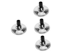 SHINEOFI 4 Pezzi Testa Ricambio per Lavapavimenti Rotante Inossidabile Sostituzione Facile per Pulizia Accessorio per Mop con Design Elegante e Moderno