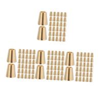 SHINEOFI 4 Set di Fermacorda in Metallo per Coulisse Fermacorda per Coulisse Fermacorda Pratici per Abbigliamento Fermacorda A Molla Lavorazione Robusta E Versatile per 40 Pezzi * 4
