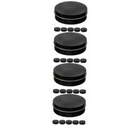 SHINEOFI 4 Set di Scatole di Candele Leggere E Portatili con Coperchio Custodia per Candele Sfuse per Viaggi 6 Pezzi * 4