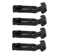 SHINEOFI 4pezzi Chiusure in Gomma Flessibili Per Cofano Chiusure Per Dei Attrezzi Per Camion in Gomma Maniglia t Per Refrigeratori Leva Flessibili Maniglia Carico Per Gruppo Chiusura Cofano