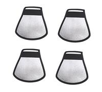SHINEOFI 4pezzi Diffusore Riflettore Flash Per Fotocamera Diffusori Luce Per Illuminazione Fotografica Due Lati Fascia Per Ritratti All e Fotografia Stroboscopio