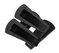 SHINEOFI 4pezzi Fermaporta in Gomma Cuneo Fermaporta per Uso Domestico Protezione Contro Forti Venti Facile Installazione Senza Attrezzi