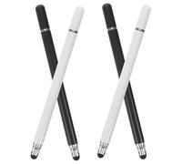 SHINEOFI 4pezzi Pennino per Touchscreen Penna Stilo Punta Fine per Tablet e Telefono Punte Intercambiabili Adatto per Disegno e Scrittura Leggero e Ergonomico