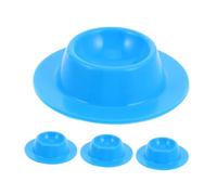 SHINEOFI 4pezzi Uova in Silicone Per Uova Alla Coque Supporto Per Da Contenitore Per Morbido Organizzatore Per Piano Lavoro Espositore Per Pasqua