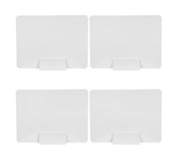 SHINEOFI 4sets Divisorio per Schermo Autoportante in PVC di Pannelli per Privacy della Scrivania Separazione dello Spazio di Lavoro per Uffici e Scuole Riduzione del Rumore di Fondo