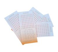 SHINEOFI 5 Pezzi Libro Tascabile i Ching Esagrammi Guida Divinatoria | Illustrazioni Curate, Interpretazione Dettagliata, Letture Accurate, per Decisioni e Problemi Quotidiani
