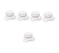 SHINEOFI 5 Pezzi mini lavatrice lavanderia lavatrici portatili lavatrice da viaggio piccolo macchina minuscolo portatile mini rondelle piccola lavatrici AbS bianca