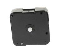 SHINEOFI 5 Pezzi Movimento Dell'orologio da Parete al Quarzo Guidato Meccanismo Numeri Movimenti Soltanto Tranquillo Orologio da Sole Meccanismi Silenzioso Nero Plastica