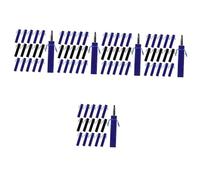 SHINEOFI 5 Set Astuccio Protettivo Per Penna Astuccio Estetico Penne Scatole Di Penne Vuote Pastello Piccola Custodia Per Penna Coulisse Marcatore Custodia A Matita Nera Flanella 50 Pezzi*5