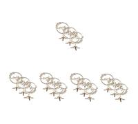 SHINEOFI 5 Set Decorazione di Nozze d'Epoca Petali Arredamento per Ufficio per Donne Annata Decorazioni Segni Nappato Nastri Sposato Arredamento del Matrimonio Banner Gallina Beige di Legno