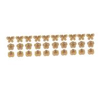 SHINEOFI 5 Set Ditali Ad Anello per Lavori Manuali Accessori per Macchine da Cucire Piedino per Orlo Arrotolato per Cucire Aghi da Maglia Artigianato Clip per Cucire Ago da Ricamo 6 Pezzi*5