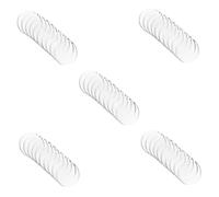 SHINEOFI 5 Set Guarnizione Ventosa Pad Anti Slip Distanziatori Trasparenti Si Aggrappa Anti Distanziatore Ventosa A Doppia Faccia Cuscino Da Tavolo Più Umido Forma Plastica Pp 10 Pezzi*5