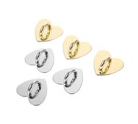 SHINEOFI 5 Set Heart Shaped Mobile Phone Buckles Per Diy Cover Accessori Creativi E Delicati Per Personalizzare Smartphone 12 Pezzi * 5