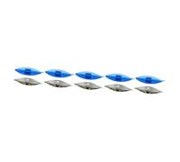 SHINEOFI 5 Set Navetta per Maglieria Forniture per Maglieria Tessitura Cucito per Tessuto Magliaia Utensili Fai da Te Navetta Chiacchierino Navetta per Cucire Plastica 2 Pezzi * 5