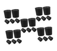 SHINEOFI 5 Set Testina in Gomma Fermaporta Sicurezza Serpente della Porta Protettore Protezione Muro Protezione Fermaporta Fermo del Cuneo della Porta Gomma da Cancellare Black 5 Pezzi * 5