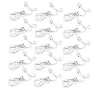 SHINEOFI 50 pezzi Clip Orecchini Donna in Metallo Resistente Accessori DIY Non Piercing Clip Decorativi Comfort Senza Dolore per Ragazze e Donne