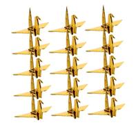SHINEOFI 50 Pezzi Origami Crane Decor Pearl Paper Elegant Hanging Mobile For Showers Nursery Rooms Wedding Backdrops Lightweight And Durable