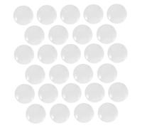 SHINEOFI 50pezzi Piatto Rotondo in Vetro Trasparente Retro Piatto Cupola Trasparente Cabochon in Vetro Piastrelle Cabochon Rotonde Per Orecchini Fai Da Te Collane Pendenti Anelli Cammeo Fot