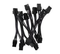 SHINEOFI 6 Adattatori Alimentazione Pcie Per Schede Grafiche 6 Pin A 8 Pin, Prolunga Splitter Per Gpu, Splitter Alimentazione Per Schede Video Per Computer