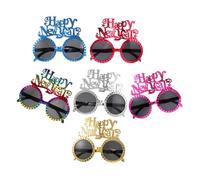SHINEOFI 6 Pezzi Occhiali Design Originale per Capodanno Divertenti Accessorio per Feste e Party per Momenti di Gioia e Celebrazione