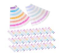 SHINEOFI 600 Pezzi Writable Sticky Tabs Adhesive Index Markers For Books Documents Files Repositionable Page Flags With Transparent Section For Notes And Easy Organization