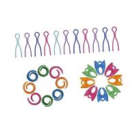 SHINEOFI 60pezzi Clip Porta Rocchetto Per Cucito Morsetti Per Filo Organizer Per Bobine E Accessori Per Cucito Per Tenere Ordine Filo Rocchette