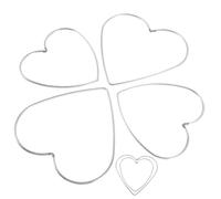 SHINEOFI 6pezzi Cerchi Per Dream Catcher Metallo Da Per Crafting Cerchi Decorativi Per Ghirlande e Progetti Fai Da Te Per Festivi e Decorazioni Domestiche