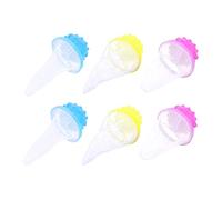 SHINEOFI 6pezzi Raccoglitori Lanugine Lavatrice Rete Riutilizzabili Sacchetti Filtri Capelli Galleggianti in Pp Cattura Fibre Sporche e Lint Protezione Vestiti e Macchina Per Lavanderia