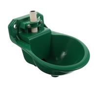 SHINEOFI Abbeveratoio Automatico in Plastica per Pecore con Valvola a Galleggiante Ciotola Resistente Antiurto con Foro di Drenaggio Distributore D’Acqua per Bestiame e Capre per