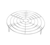 SHINEOFI Accessori Cucina in Acciaio Inossidabile Argento, Steamer Portatile Spesso per Cottura a Vapore, Supporto Resistente per Cottura Sana senza Acqua