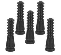 SHINEOFI Accessori per Macchina Spiumatura Pollame Gomma 5 Pezzi Nero Leggeri e Facili da Pulire Ideali per Polli Anatre e Oche