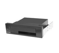 SHINEOFI Adattatore Front bay 2,5 e 3,5 Pollici per Hard Disk Interno, Kit di Montaggio da 5,25 Pollici Protezione Sovracorrente e Dissipazione Calore, Accessorio per PC Desktop