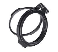 SHINEOFI Adattatore Per Anello Filtro Nd Da 58 Mm Staffa a Sgancio Rapido in Metallo Per Fotocamere Dslr, Supporto Obiettivo Coperchio Flip Per Controllo Luce Nelle Riprese Fotografiche