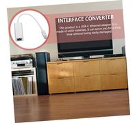SHINEOFI Adattatore USB C Ethernet Mbps Compatto e Wake Up Remoto Facile Utilizzo Compatibile con Vari Operativi Colore Casuale