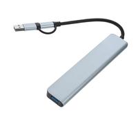 SHINEOFI Adattatore USB Multiporta per Laptop Splitter USB Porte Aggiuntive Compatibile per Periferiche Computer Connettore Espansore Trasmissione Veloce