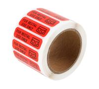 SHINEOFI Adesivi Divertenti per Uso Rettale da Etichette Rosse Impermeabili per Superfici Lisce Perfetti per Scherzi e Decorazioni Feste e Ambienti Vari