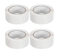 SHINEOFI Adesivi Rotondi Trasparenti Sigillanti per Imballaggi, Set da 2000 Pezzi (4 Pezzi da 500), Adesivi per Pacchi Impermeabili, Etichette Autoadesive per Buste, Scatole e Posta,