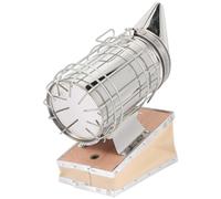 SHINEOFI Affumicatore per Api in Acciaio 304 Becco Sottile Utensile per Apicoltura Professionale Affumicatore per Alveari Compatto e Resistente per Ispezione Colonie e Raccolta del
