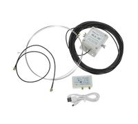 SHINEOFI Antenne Ricezione Rumore Antenna Installazione Facile su Balcone e USB Riduzione Inossidabile