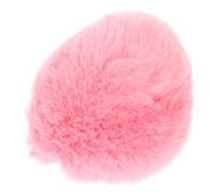SHINEOFI Antivento Per Microfono Peluche Protezione Per Microfono Ktv e Conferenze Compatibile Con Yeti Facile Installare Riduce Rumore e Resistente Polvere Colore Rosa