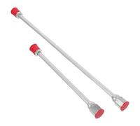 SHINEOFI Asta di Prolunga per Spruzzatore di Vernice Airless 30cm e 50cm in Lega di Alluminio 2 Pezzi con Impugnatura Antiscivolo, Estensione per Verniciatura Soffitti e Pareti Alte,
