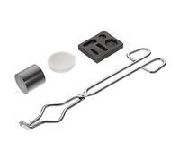 SHINEOFI Attrezzatura per Esperimenti Scientifici Set di Crogioli in Grafite per La Fusione Ad Alta Temperatura per La Creazione di Gioielli